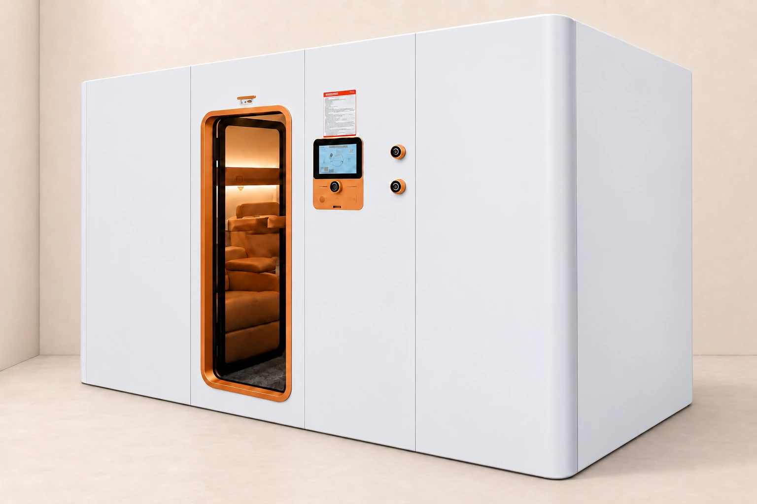 4 Person Hyperbaric Chamber — illustrative studio photograph