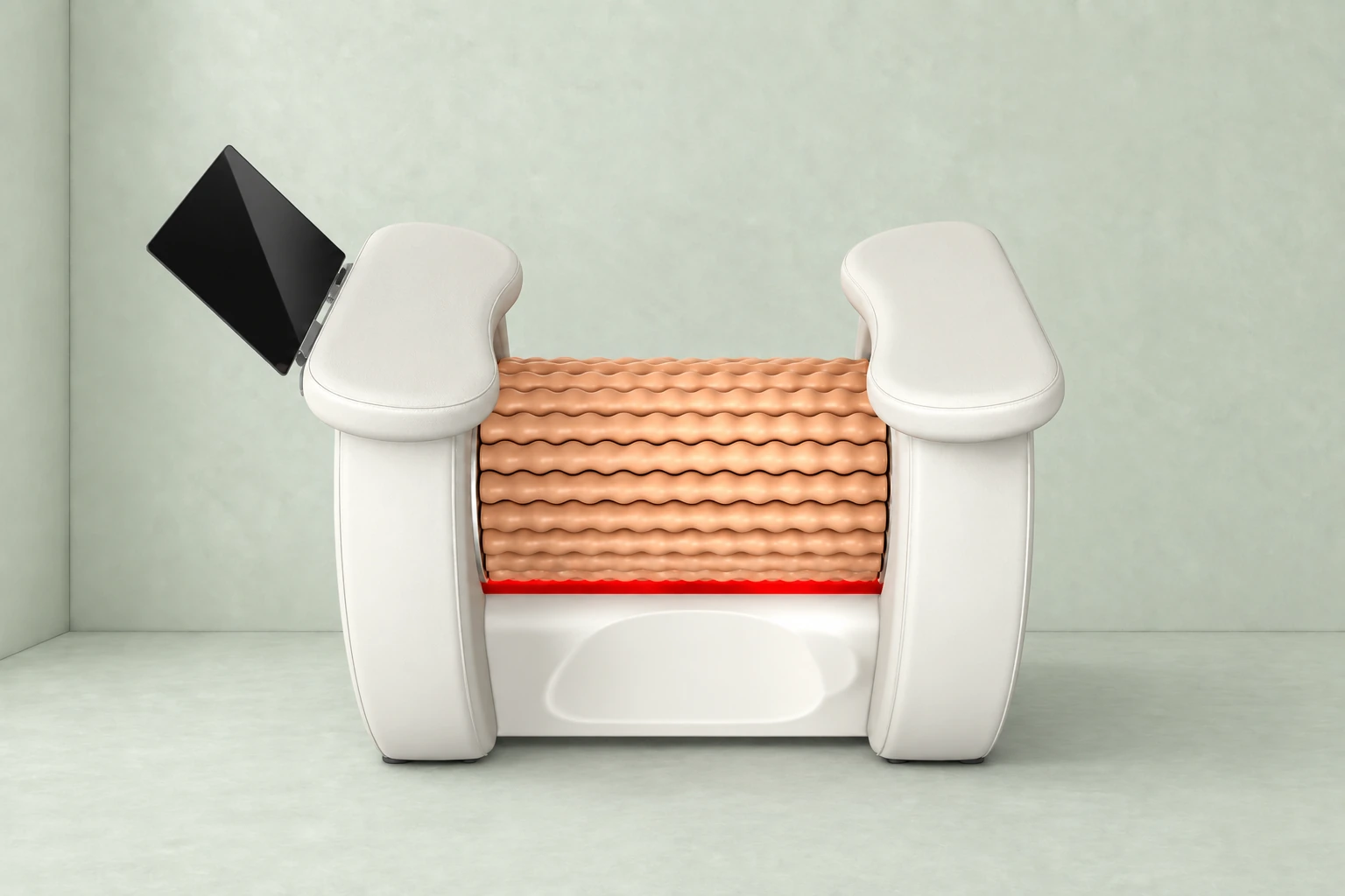 Wave Roller Massage Bed — illustrative studio photograph