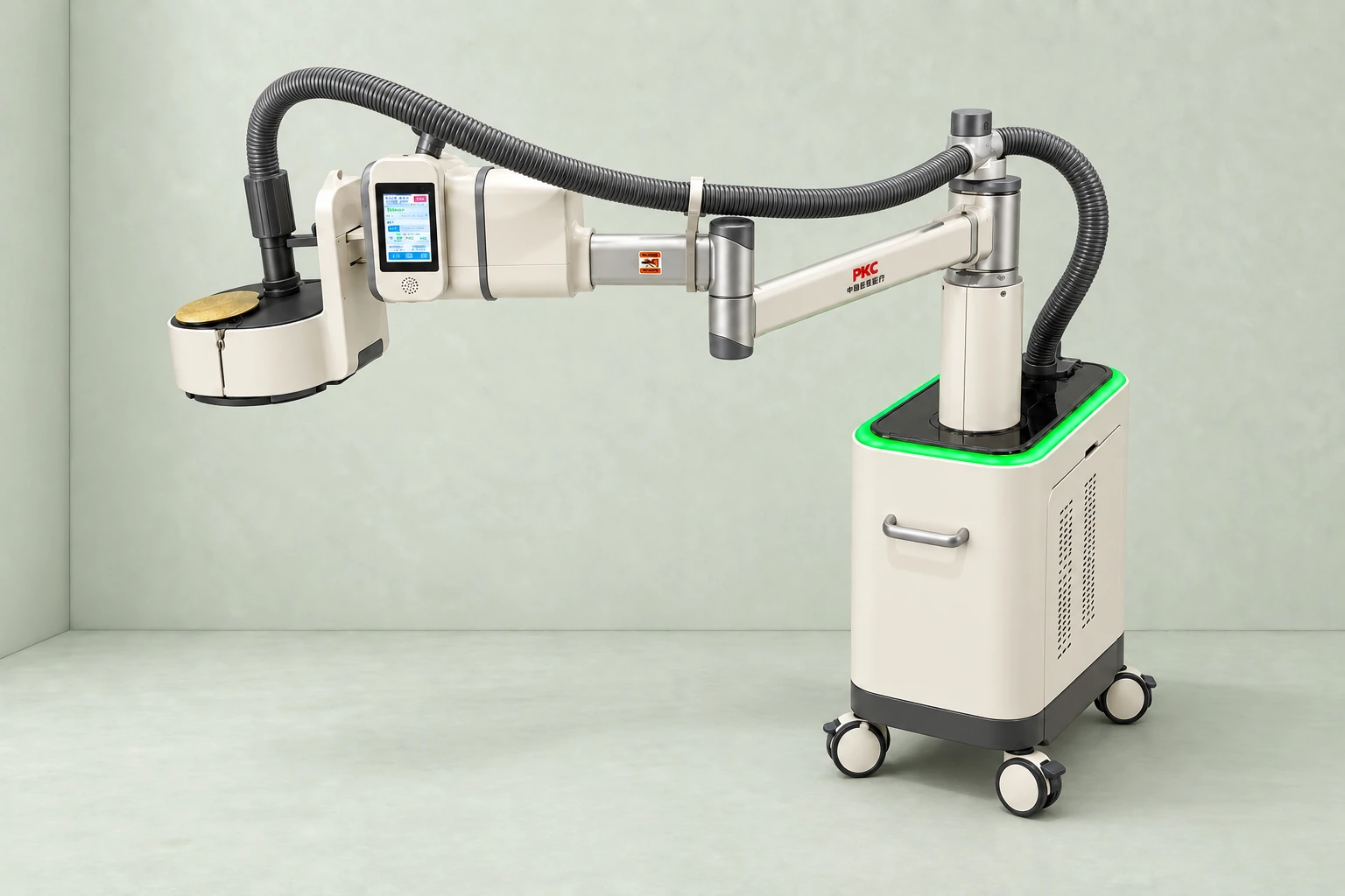 Smart Moxibustion Robot — illustrative studio photograph
