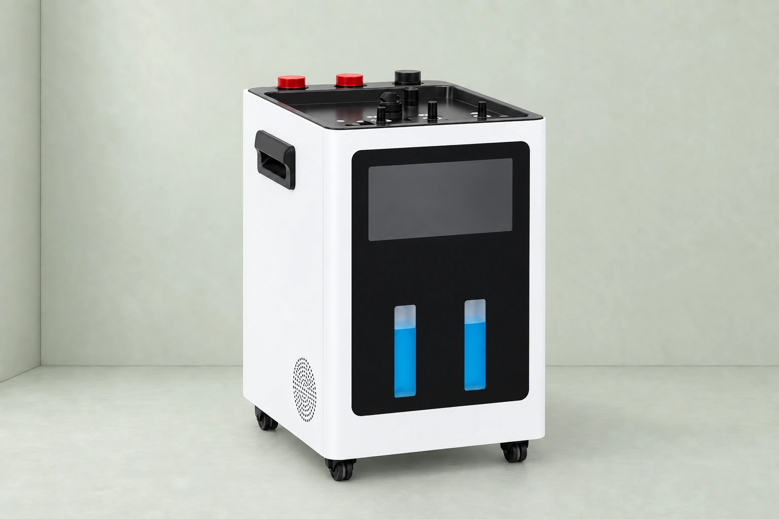 1800ml/min hydrogen-oxygen — illustrative studio photograph